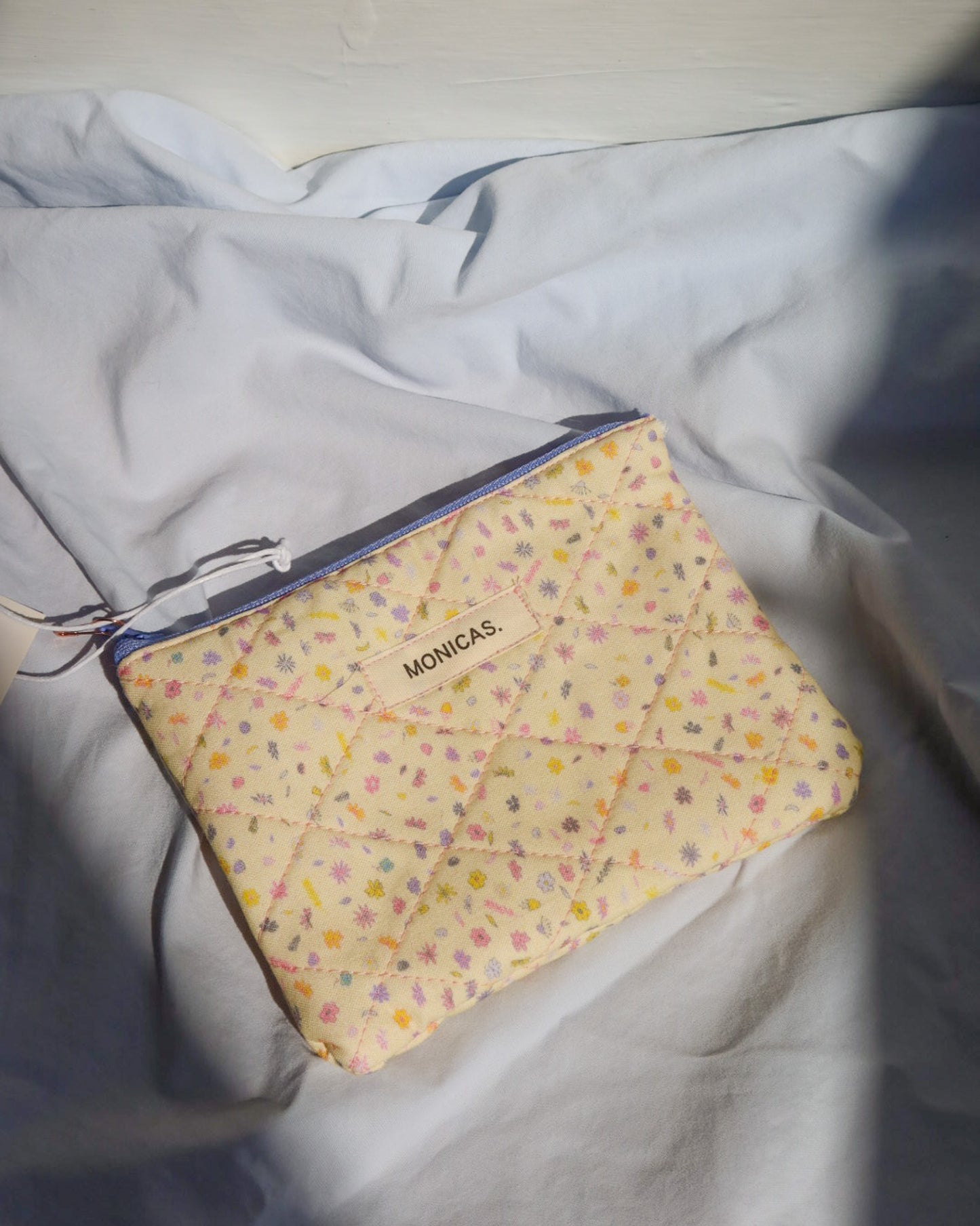 Baby Yellow Florals Eco-Mini Pouch