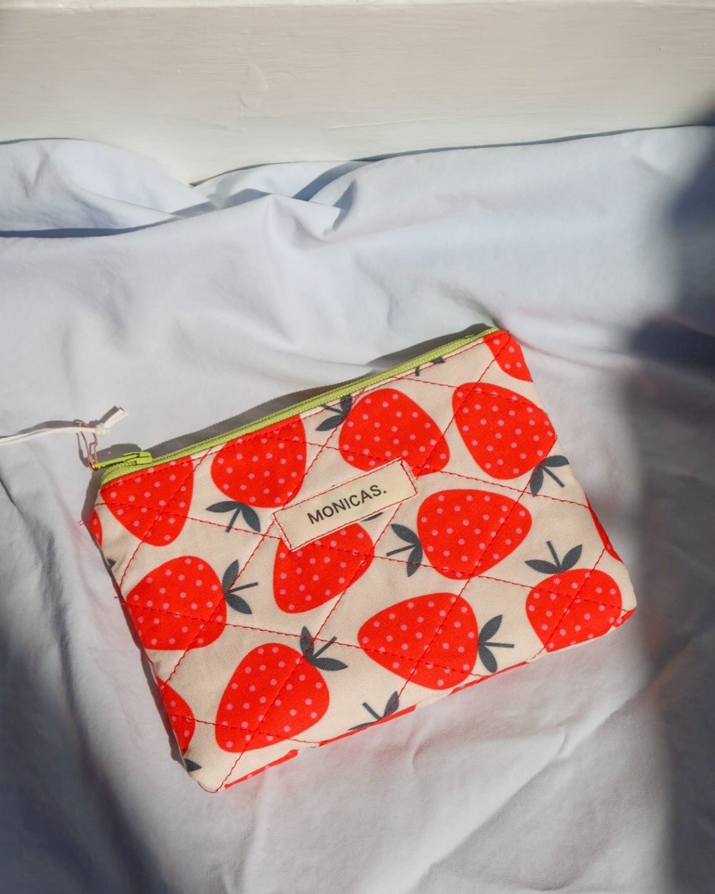 Strawberry Eco-Mini Pouch