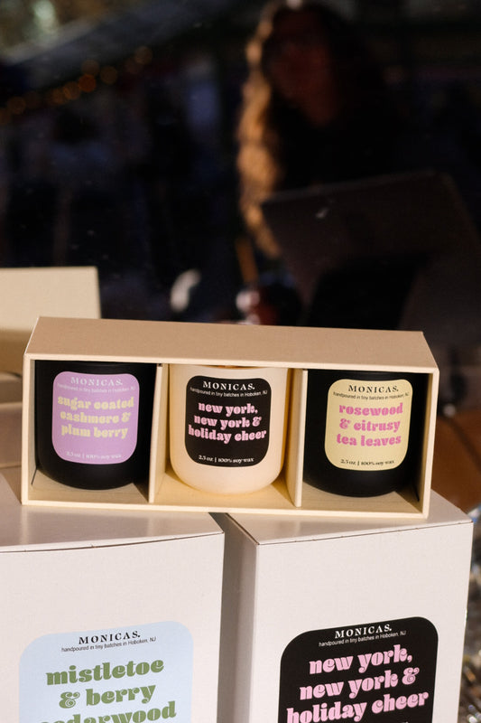 NYC Exclusives Candle Trio