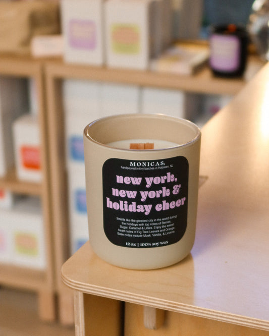 New York New York & Holiday Cheer Soy Candle